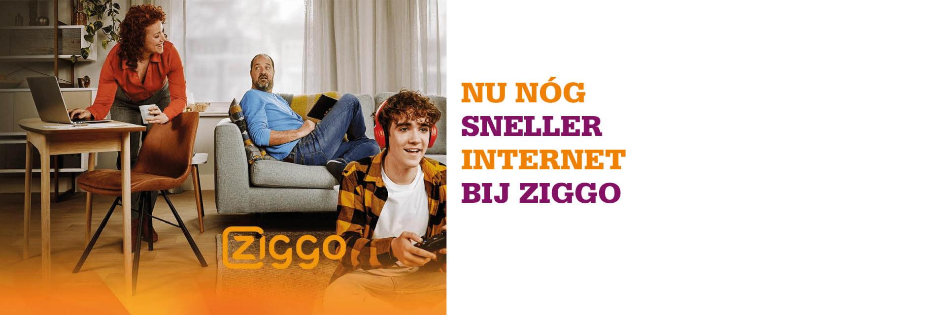 Ziggo snelheidsverhoging 2022 tot wel 33 meer snelheid